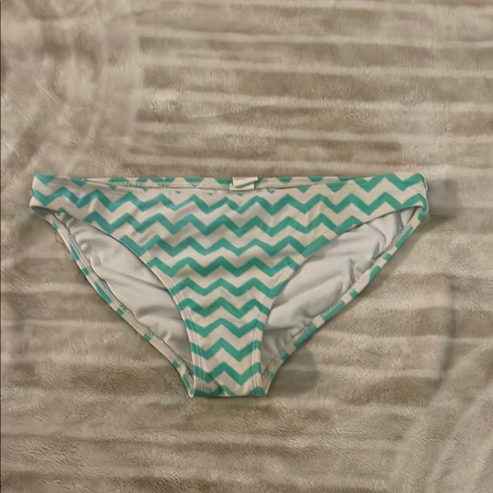 Chevron Patterned Swim Bottoms